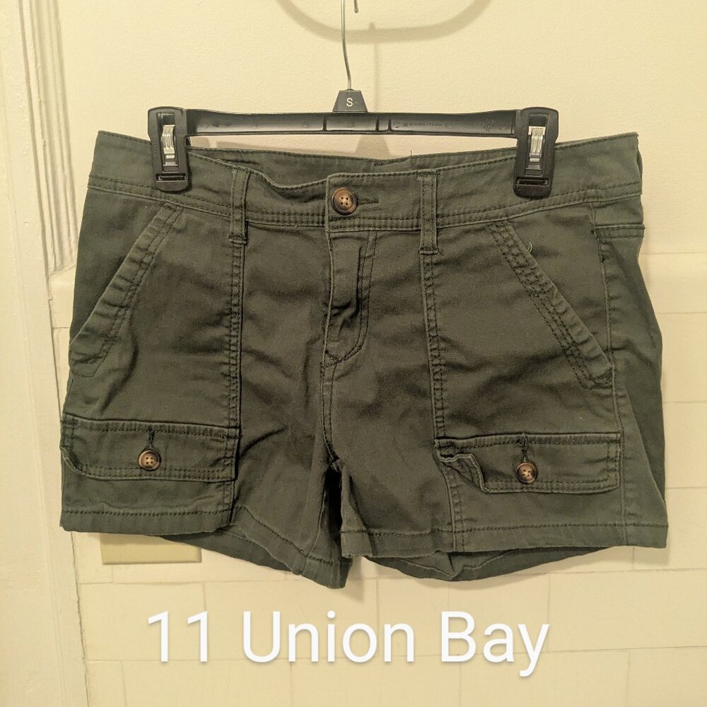 Green Rugged Shorts